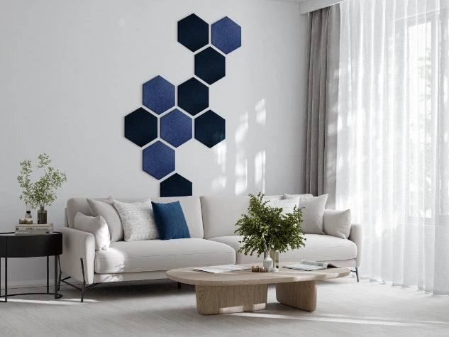 FLATLINE 2.0 HEX SET 3 in an interior