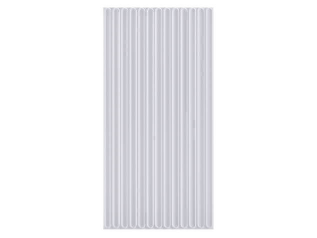 3D LINE ROLL B panel in White