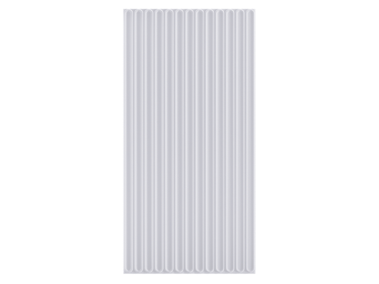 3D LINE ROLL B panel in White