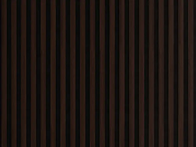 Lamella panel WL 2700×300 SLIM R0 black – dark oak