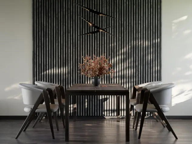 Lamella panel WL 2700×300 SLIM R0 black – loft