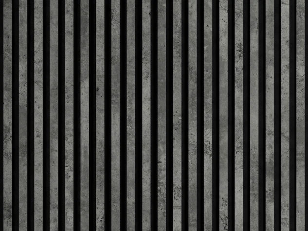 Lamella panel WL 2700×300 SLIM R0 black – loft