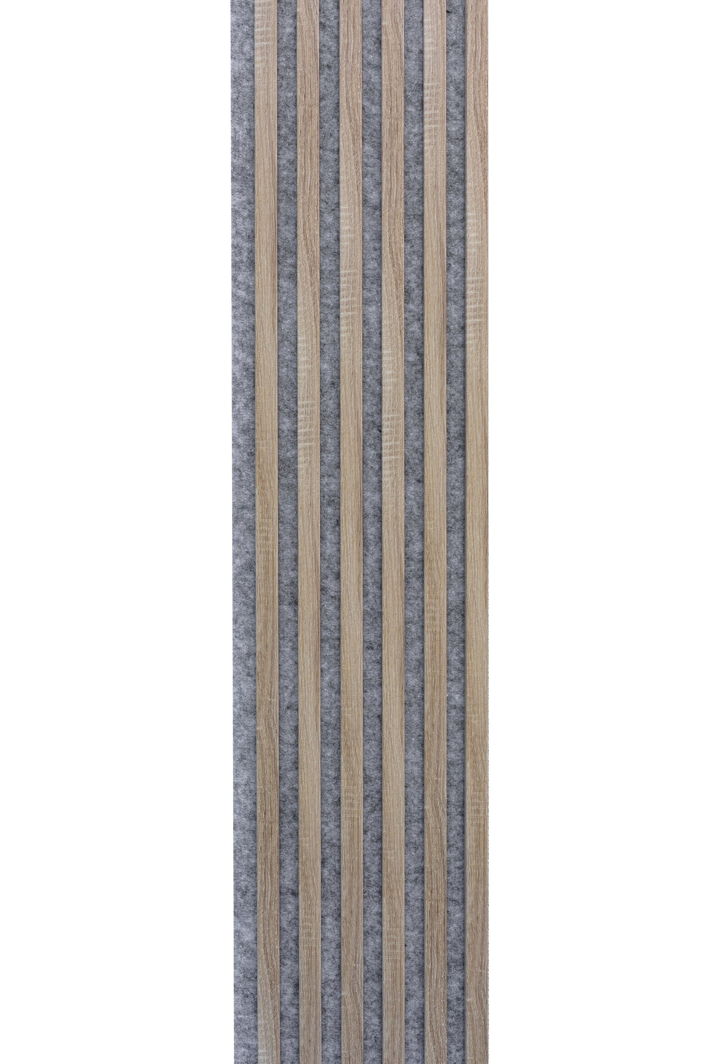 WL 2700×300 gray lamella panel – Sonoma oak