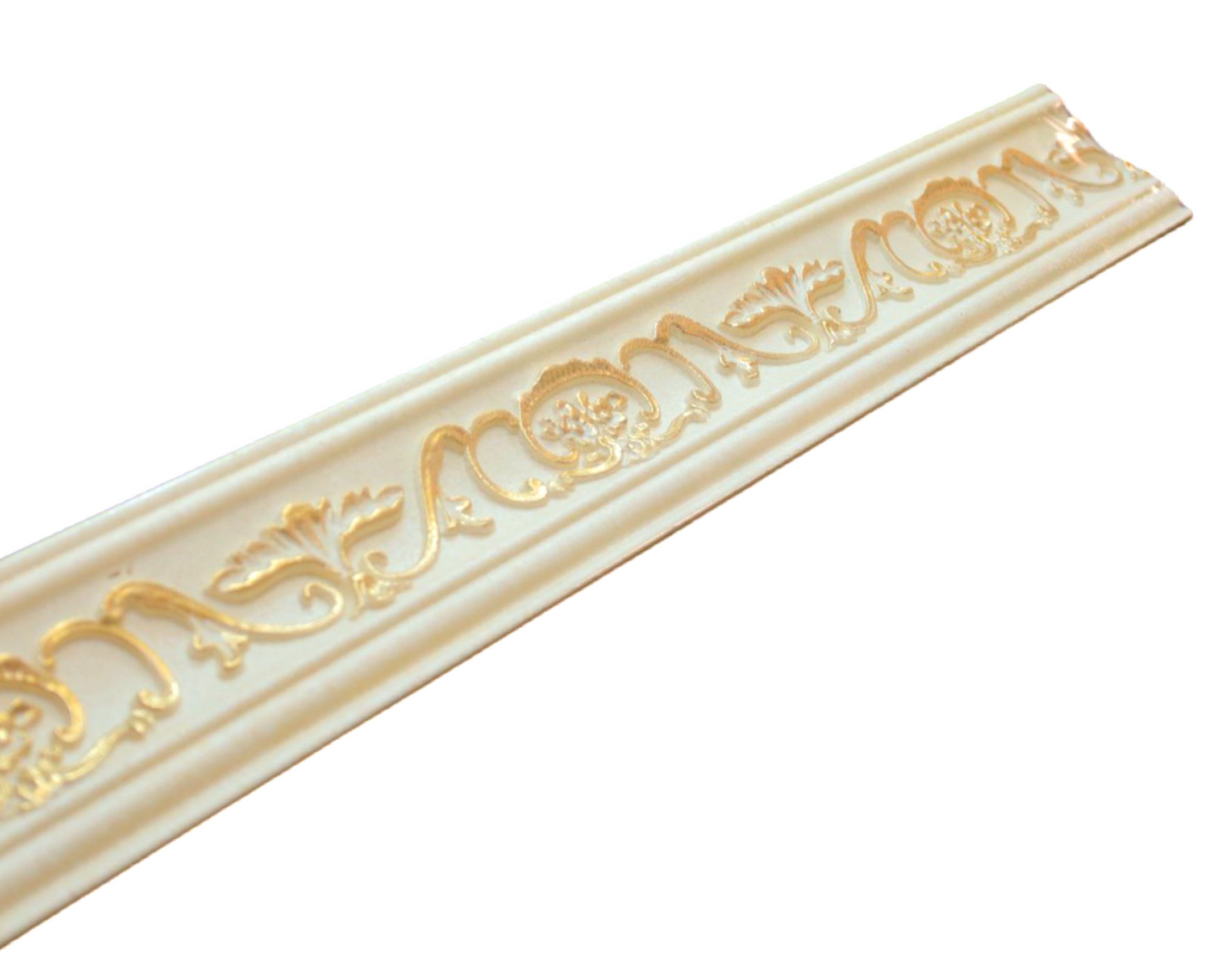 Marbet Design B-26 Beige and Gold Cornice - 68 Meters