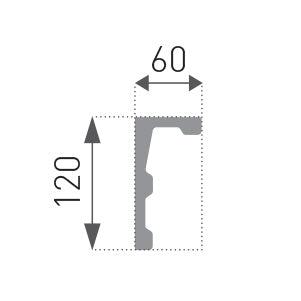 EK-1 curtain rail profile