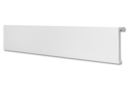 EK-120 curtain rail in white