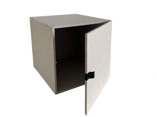 FLIP felt shelf insert for Kallax-style shelving