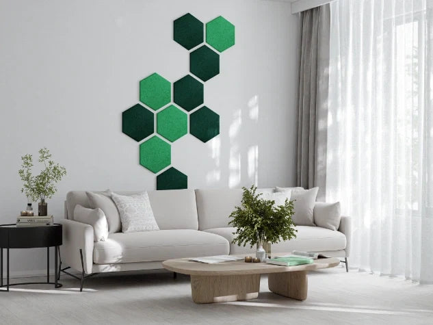 FLATLINE 2.0 HEX SET 1 in an interior