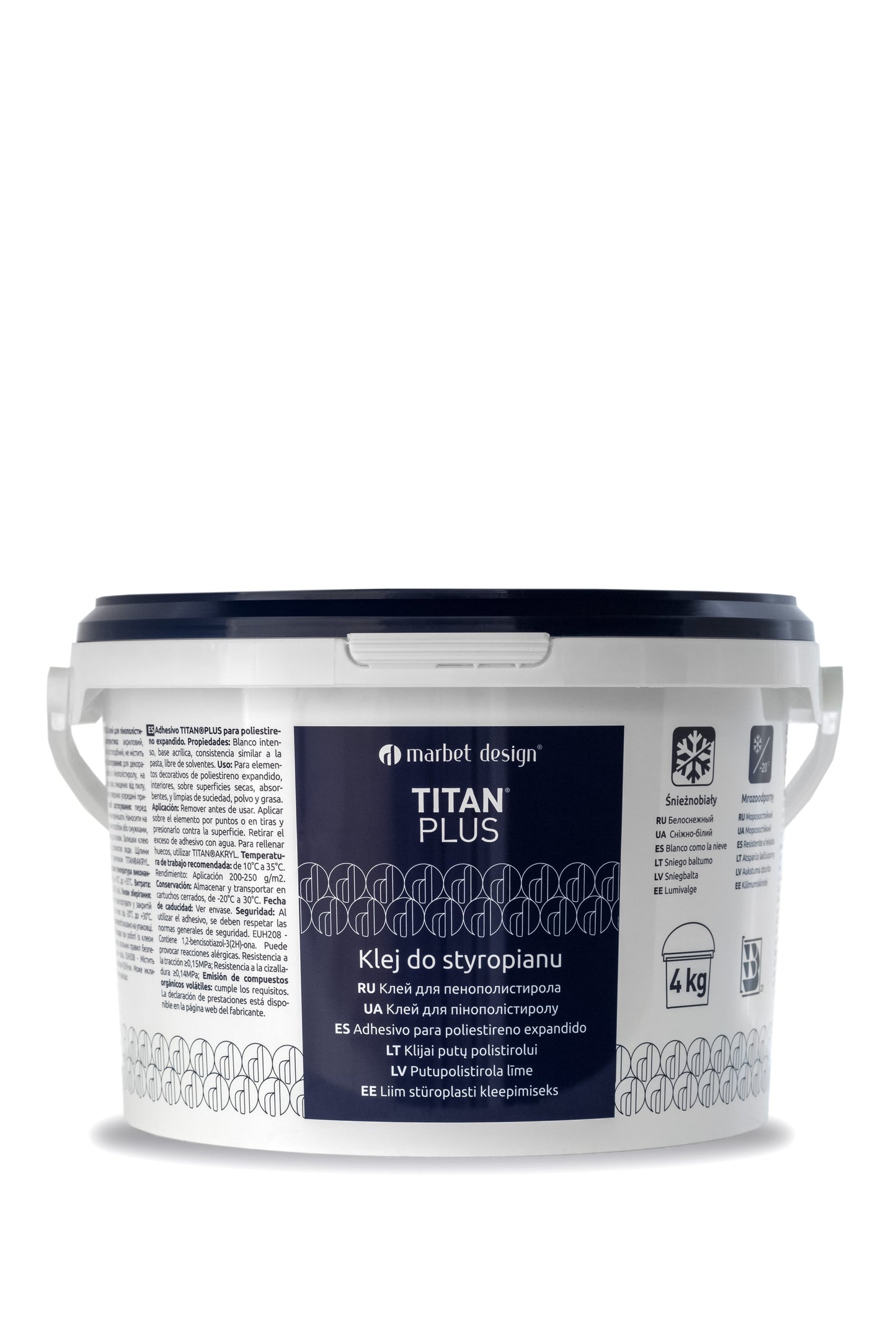 Glue TITAN PLUS 4kg — Marbet Design