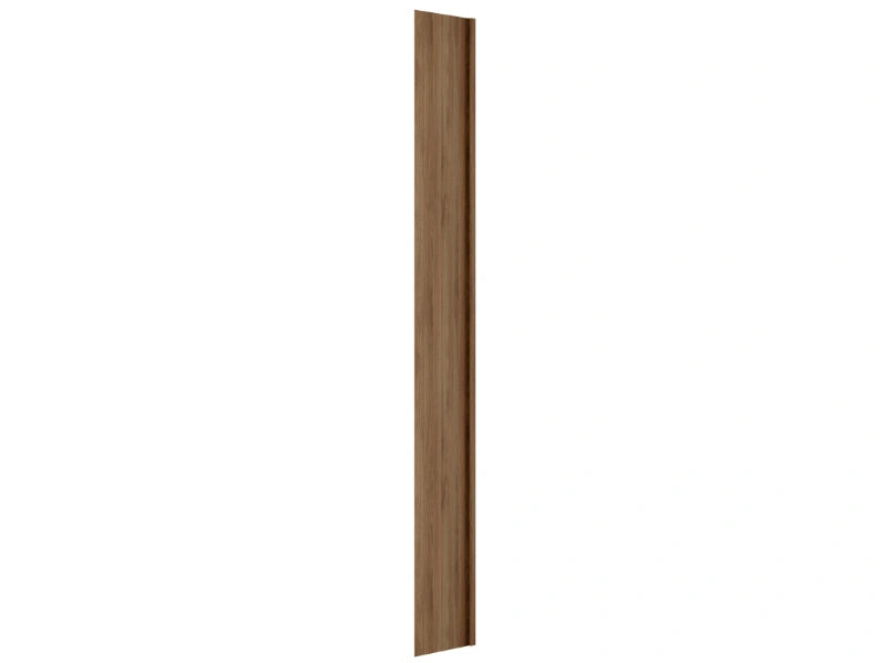MOKU Michigan Walnut wall panel angled view