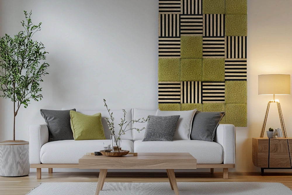 NATURE LINE Moss&Wood SET3 wall composition