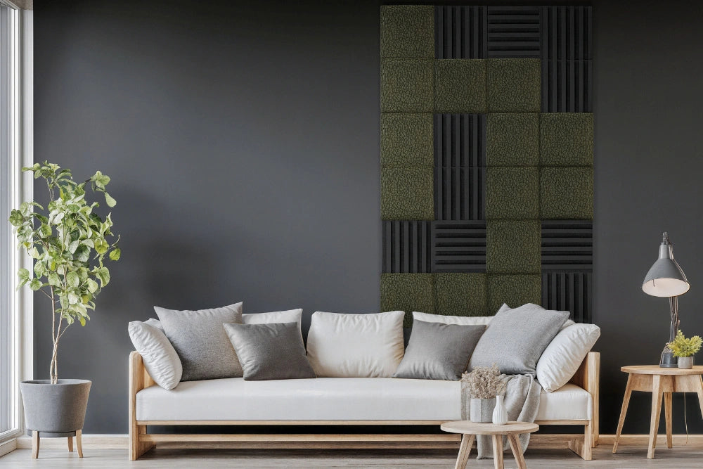 NATURE LINE Moss&Wood SET4 wall composition