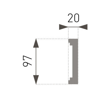 E-29 wall strip – view 2