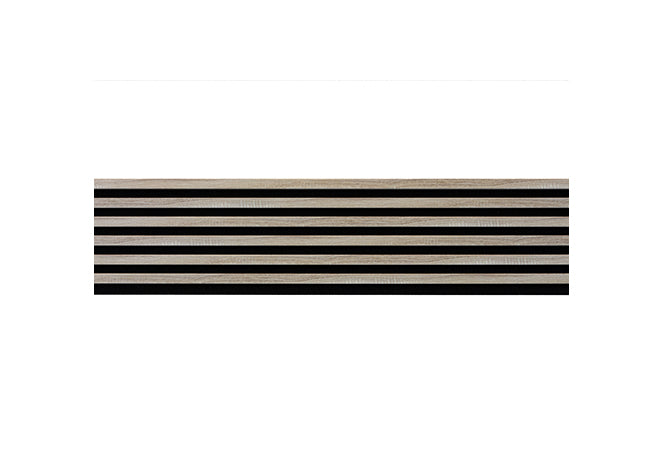 WL 2700×300 black lamella panel – Sonoma oak 1