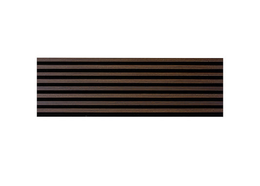 WL 2700×400 black lamella panel – dark oak — image 1