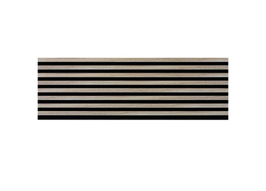 WL 2700×400 black lamella panel – Sonoma oak 1
