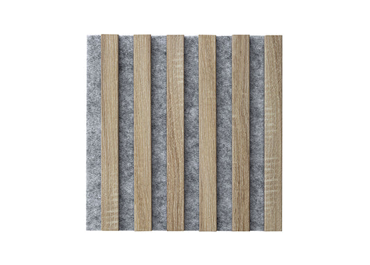 WL 300×300 gray lamella panel – Sonoma oak 1
