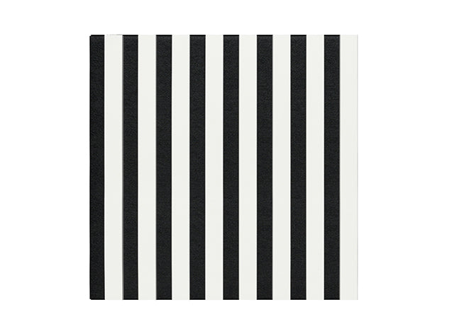 WL 400×400 black – white lamella panel 1