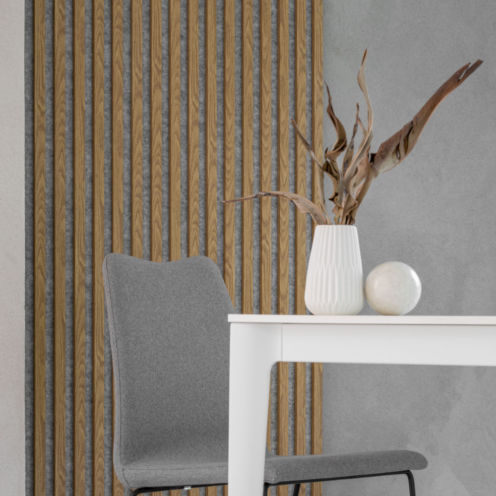 WL 2700×300 black lamella panel – Sonoma oak 3