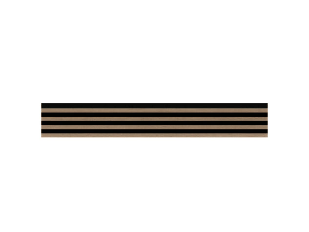 Lamella panel WL 2700×177 MAXI black – saragossa oak 4