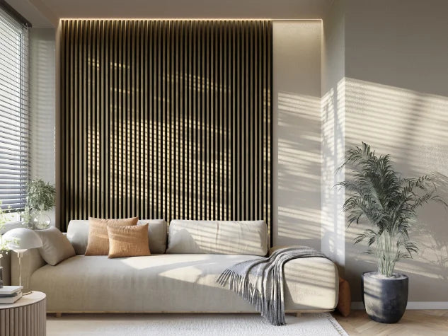 Lamella panel WL 2700×177 MAXI black – jackson hickory 4