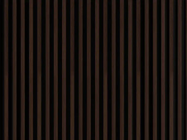 Lamella panel WL HDF 2700×177 MAXI black – dark oak 3