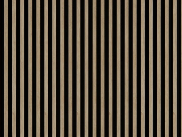 Lamella panel WL HDF 2700×177 MAXI black – jackson hickory 4