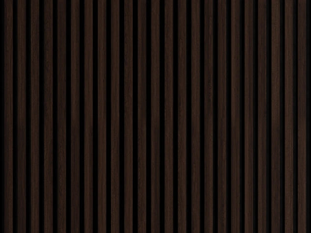 Lamella panel WL 2700×300 ST 7L black – dark oak 4