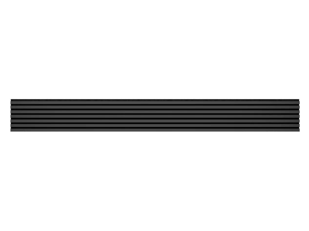Lamella panel WL 2700×300 ST 7L black – graphite 3