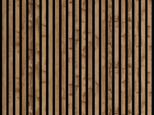Lamella panel WL 2700×300 ST 7L black – wotan oak 4