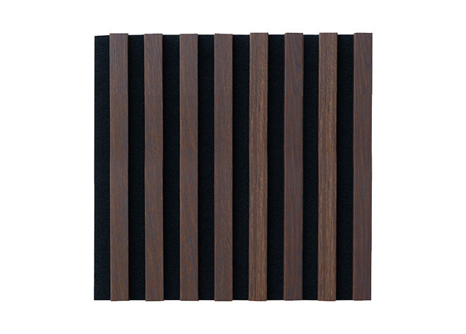 WOODLINE WL 400×400 black felt dark oak